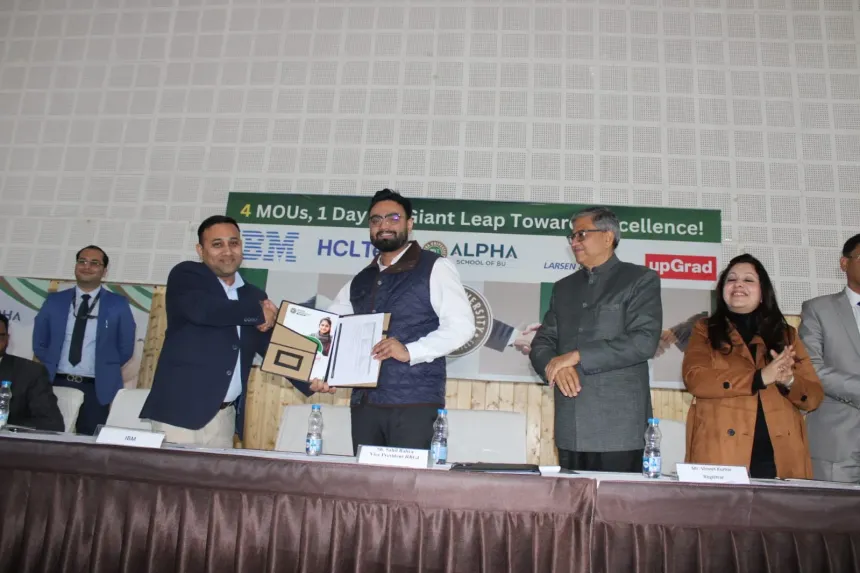 Bahra University Signs MoUs to bridge the gap between academia and industry