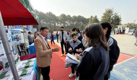 हिम एकेडमी के करिअर फेस्ट में बाहरा विवि का उत्कृष्ट प्रदर्शन