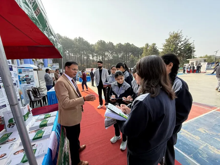 Bahra University Excels at Career Fest Organized by Him Academy