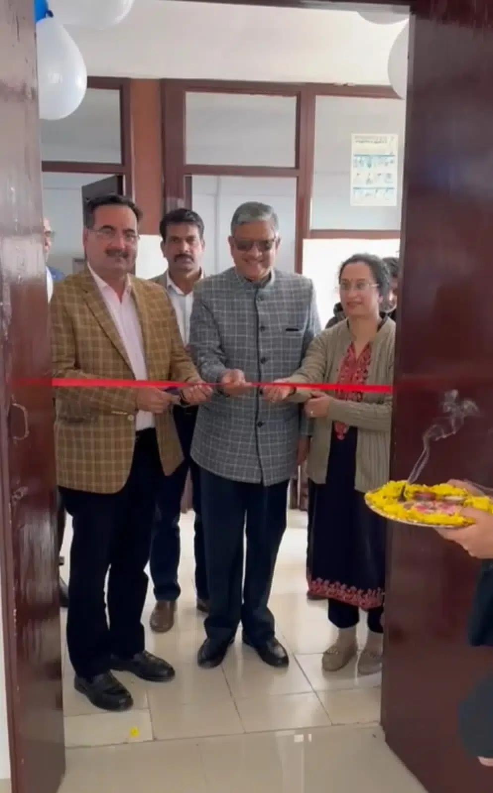 बाहरा विश्वविद्यालय में फिजियोथेरेपी ओपीडी का उद्घाटन