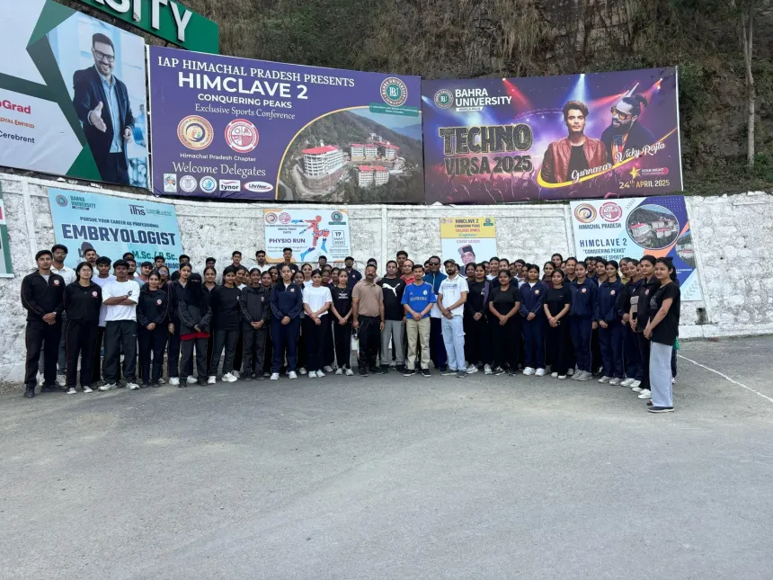 Physio Run Marathon’ organized under HIMCLAVE 2 at Bahra University