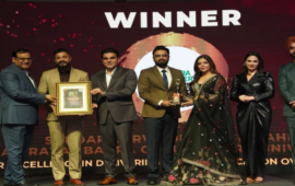 बाहरा यूनिवर्सिटी को शिक्षा के क्षेत्र में उत्कृष्टता के लिए “बिग इम्पैक्ट अवॉर्ड” से किया गया सम्मानित