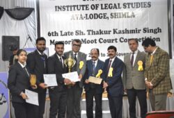 Bahara University emerged victorious in the moot court competition.
