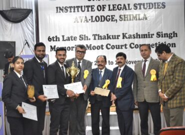 Bahara University emerged victorious in the moot court competition.
