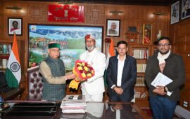 बाहरा विश्वविद्यालय के कुलपति प्रो. कृष्णकान्त दवे ने राज्यपाल से की शिष्टाचार भेंटबाहरा विश्वविद्यालय के माननीय कुलपति प्रो. कृष्णकान्त दवे ने हिमाचल प्रदेश के माननीय राज्यपाल श्री शिव प्रताप शुक्ल जी से लोकभवन में शिष्टाचार भेंट की