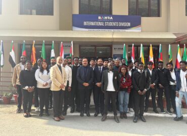 Inauguration of dedicated International Students Division (ISD) at Bahra University .