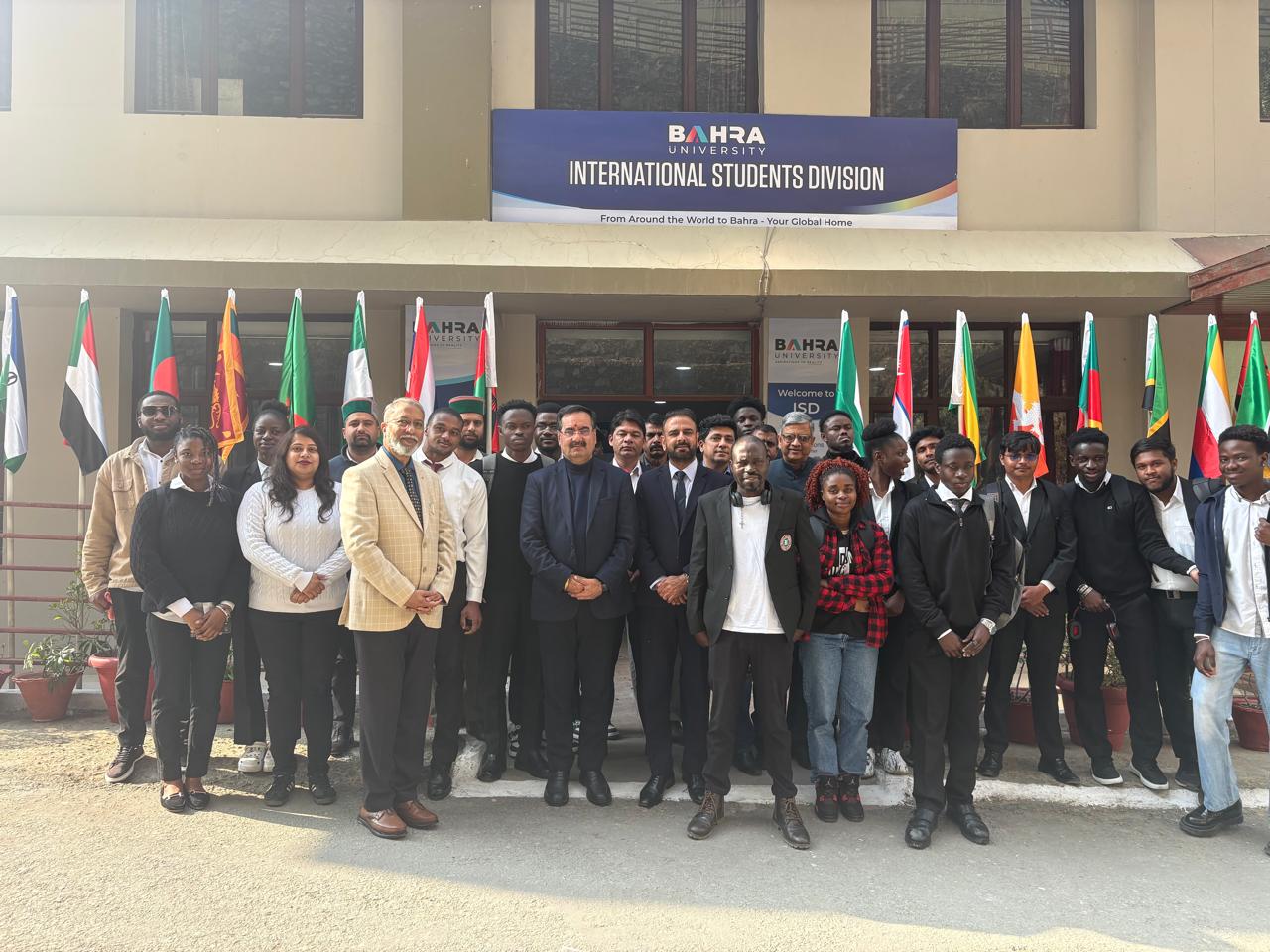 Inauguration of dedicated International Students Division (ISD) at Bahra University .