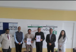 Memorandum of Understanding (MoU) signing ceremony was held between Bahra University, Himachal Pradesh, and Media Tech Temple, Rajasthan, as an initiative of the School of Management to strengthen Industry–Academia collaboration.