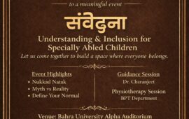 Bahra University Hosts “संवेदना” — An Event on Understanding & Inclusion for Specially Abled Children