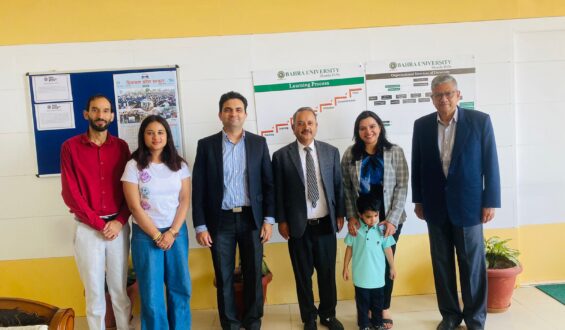 CEO Talk Brings Real-World AI Insights to Alpha School Students at Bahra University.