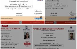 Bahra University Students Achieve SWAYAM Certifications in Pharmacy and Forensic Science.