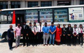 Government of India Initiative “Himachal Pustak Parikrama 2026” Mobile Book Exhibition Organized at Bahra University.