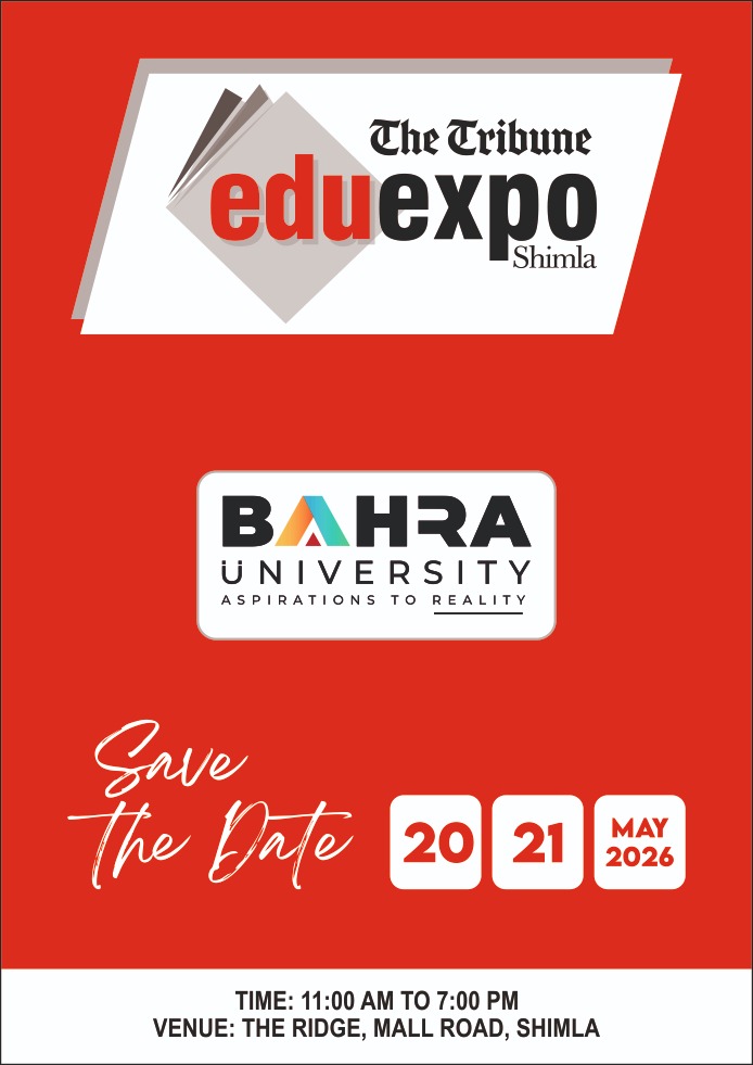 Bahra University Emerges as a Top Student Choice at Tribune EDU Expo 2026 at Shimla.