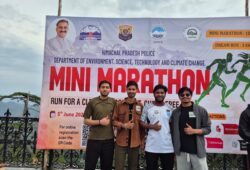 Bahra University Students Participate in 12th Police Marathon Against Drug Abuse at Shimla