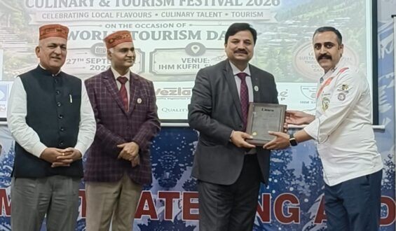 Bahra University Faculty Dr. Vaibhav Verma Recognised in Limca Book of Records for  participating in making of 451 Varieties of Siddu .